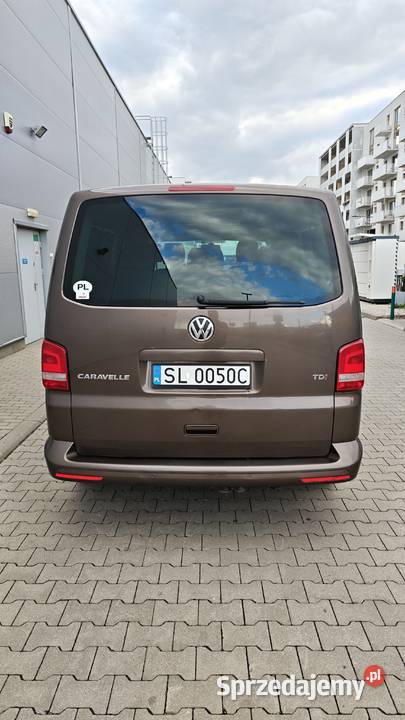 Volkswagen Caravelle 8 os 20TDI 140 Salon 1wł FV wielofunkcyjna kierownica