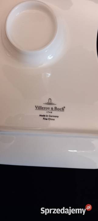 Talerz VilleroyBoch Wawe Cookies Porcelana i szkło Chełm