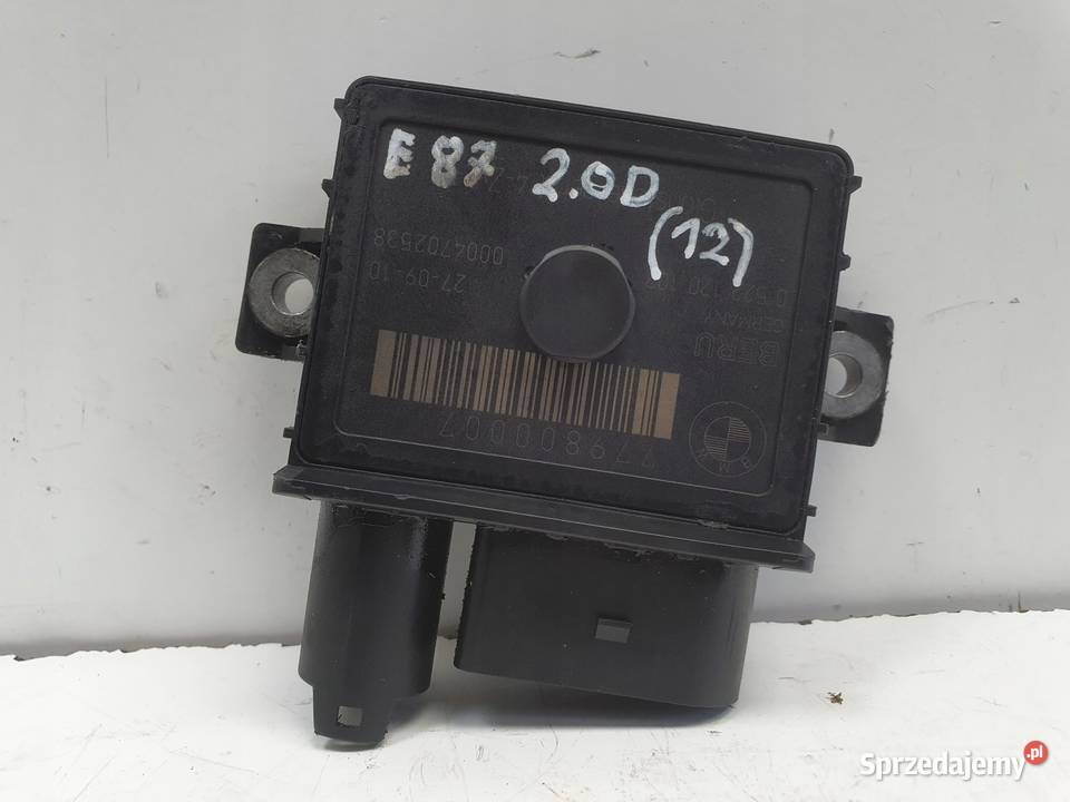 BMW E87 E90 20 D PRZEKAŹNIK ŚWIEC ŻAROWYCH Rudka