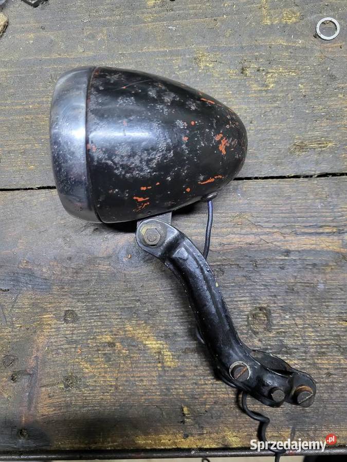 Stara lampa rowerowa HCP Hipolit Cegielski gnom Sokołów Małopolski sprzedam