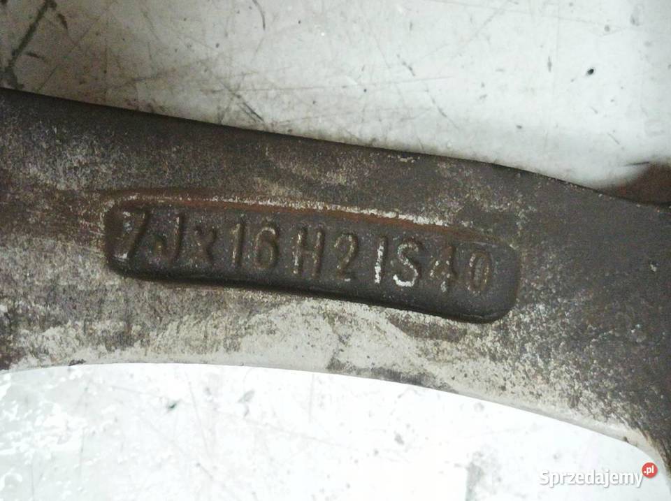 FELGA ALUMINIOWA R16 5X120 ET40 OC72MM 7JX16H2 sprzedam