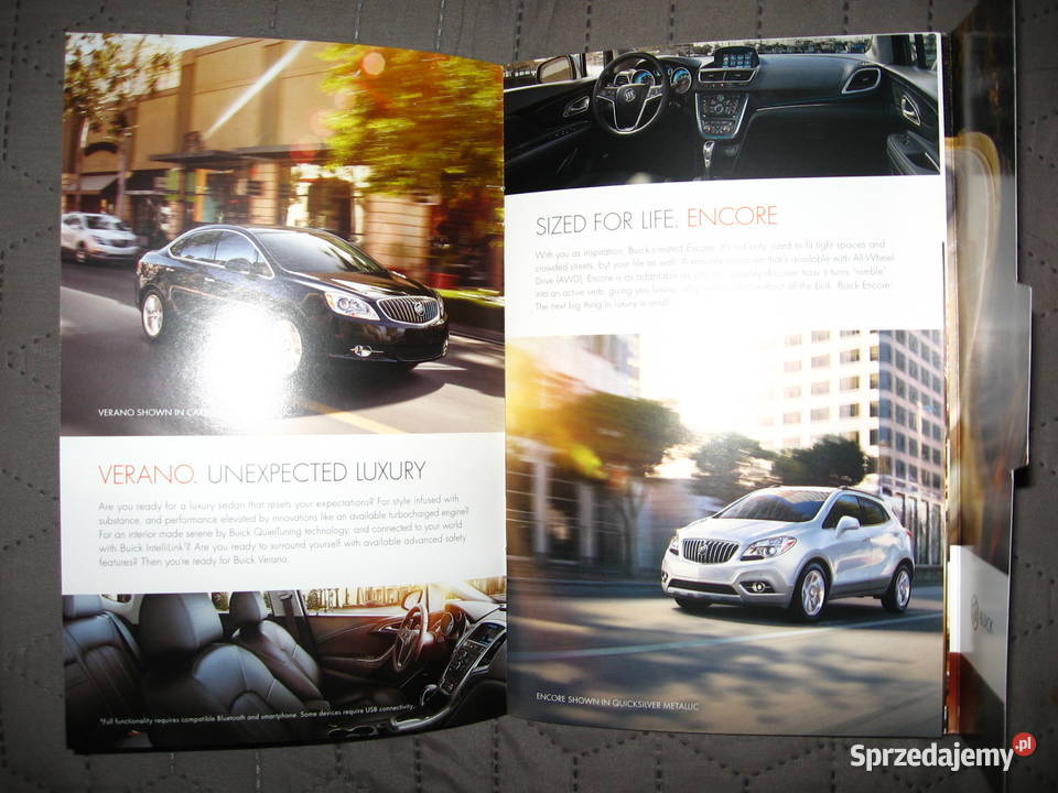 Buick 2013 prospekt katalog Kępice sprzedam