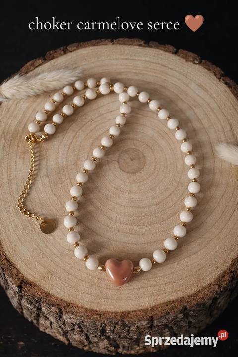 Naszyjnik carmelove serce Zielonki