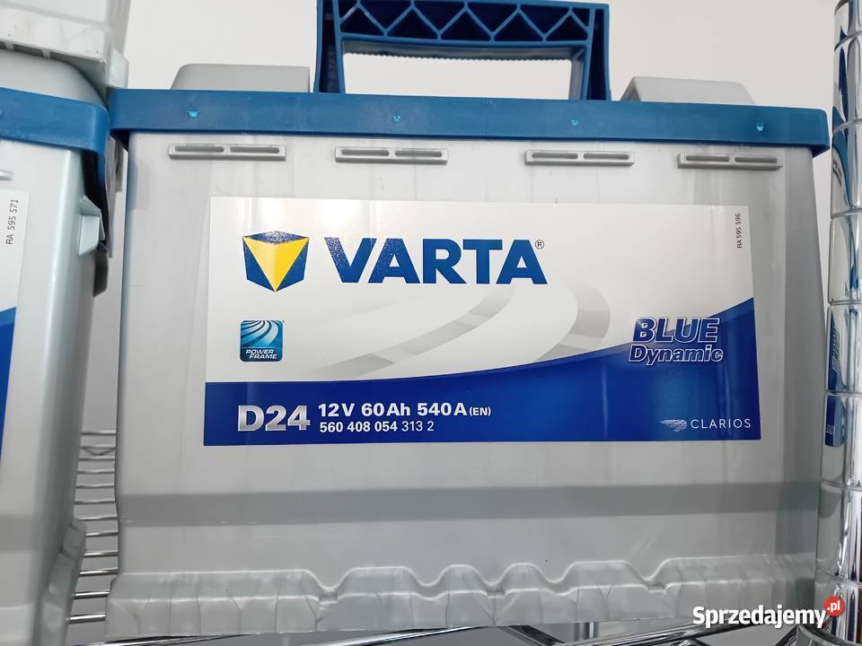 Akumulator VARTA D24 60AH 540A EN PRAWY PLUS Lubin