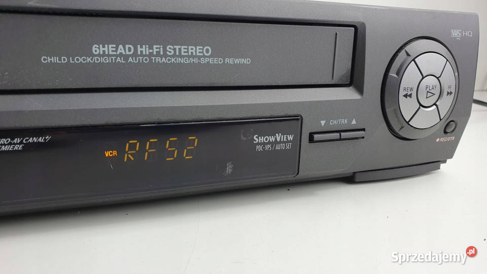 Video magnetowid SILVER CREST 6 head VHS Międzychód