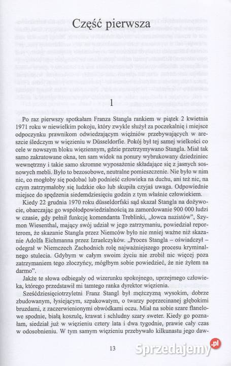 W STRONĘ CIEMNOŚCI ROZMOWY Z KOMENDANTEM biografie, wspomnienia Gorzów Wielkopolski