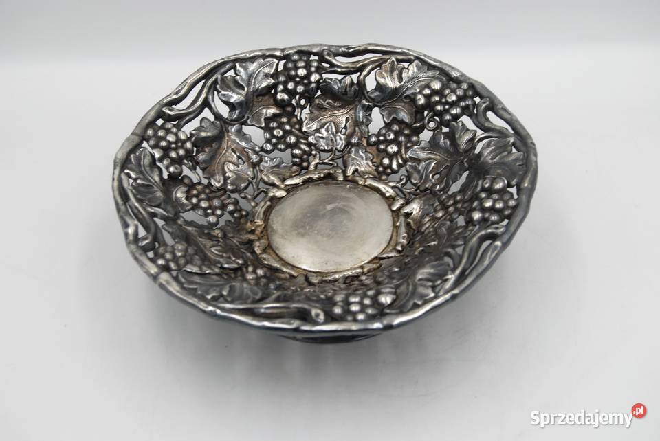 Piękna stara patera bracia Buch Warszawa 1882 r wielkopolskie Poznań sprzedam