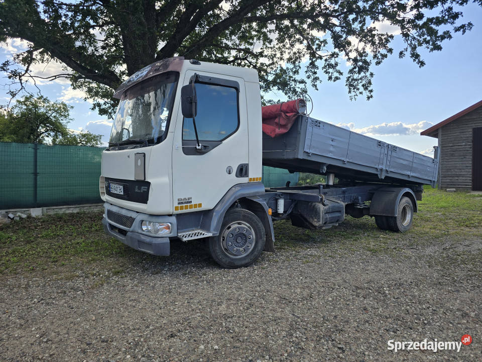 Wywrotka DAF LF 45180 na 3 strony ładowność 3259 1192460km Augustów sprzedam
