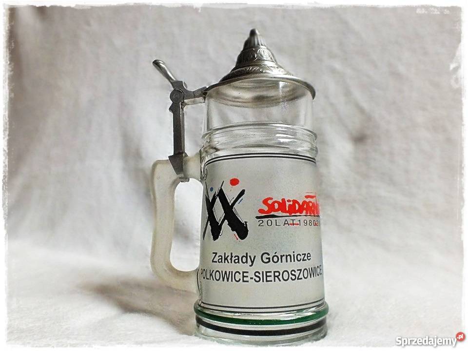Kolekcjonerski Kufel Solidarność okolicznościowy Antyki Żary