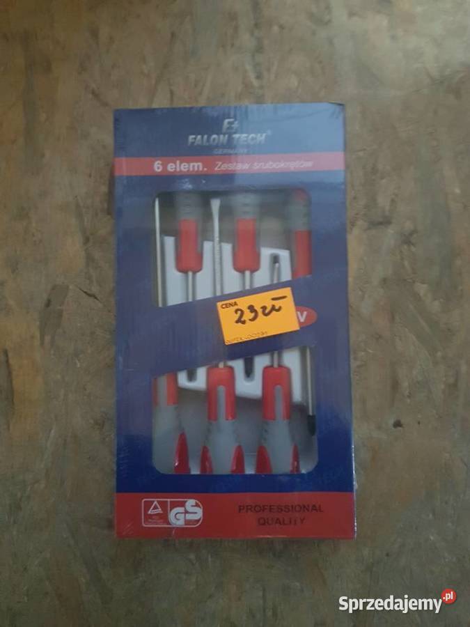 ZESTAW WKRĘTAKÓW 6EL ŚRUBOKRĘT ŚRUBOKRĘTÓW Głogowa sprzedam