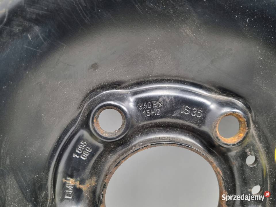 KOŁO ZAPASOWE DOJAZDOWE BMW E46 12590 R15 5x120 Rudka