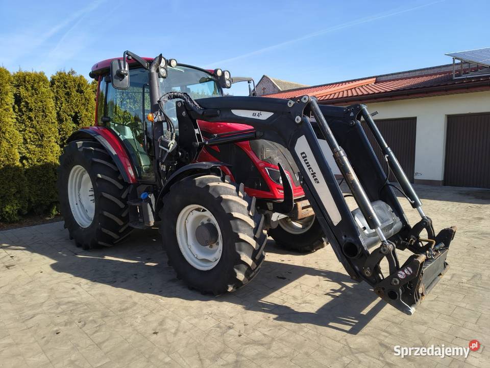 Valtra A134 z ładowaczem Grabów Szlachecki