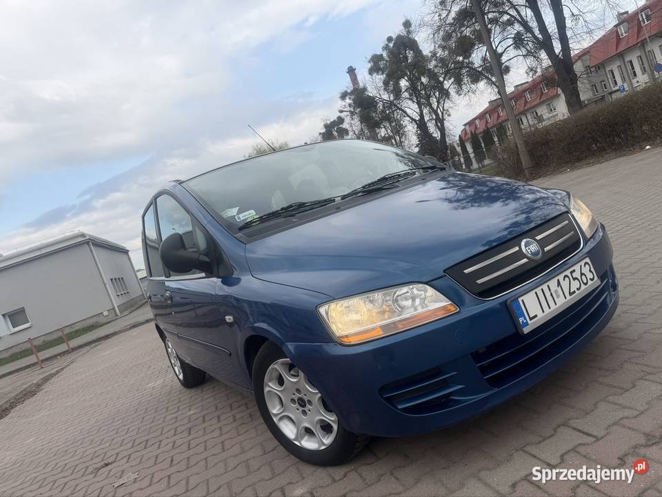 Fiat Multipla 19 JTD 115 6 osobowa 4/5 lubelskie Chełm