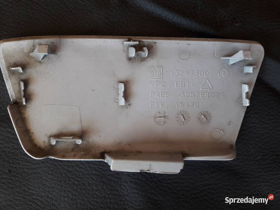 Opel zafira b lift 2006 zaślepka zderzaka przód listwy na zderzak Stobierna