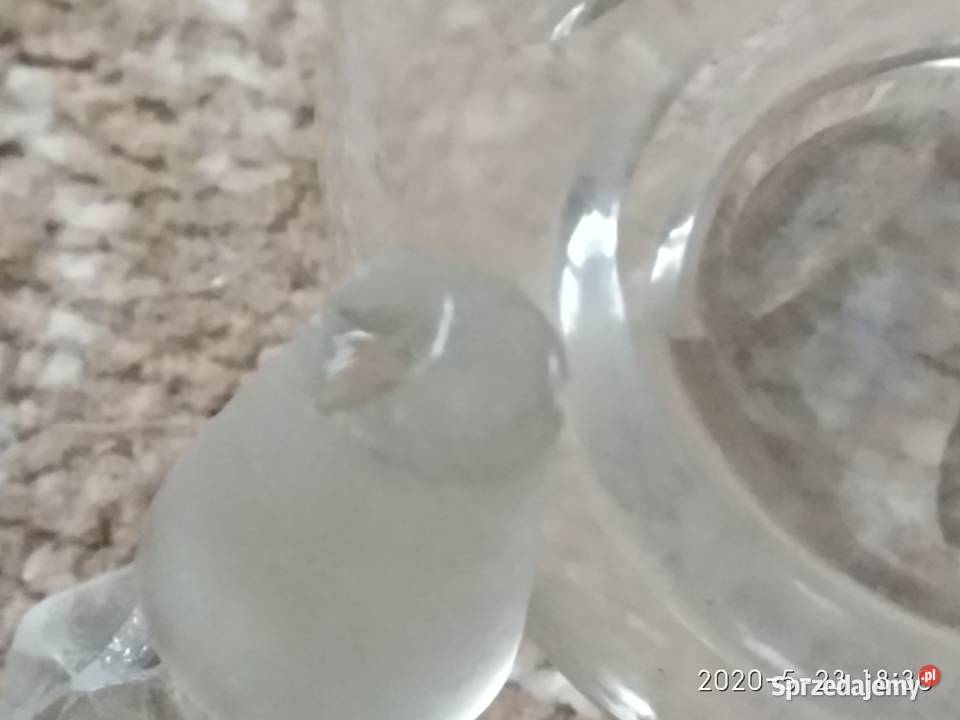 karafka huta szkła hortensja stara inny model Poznań