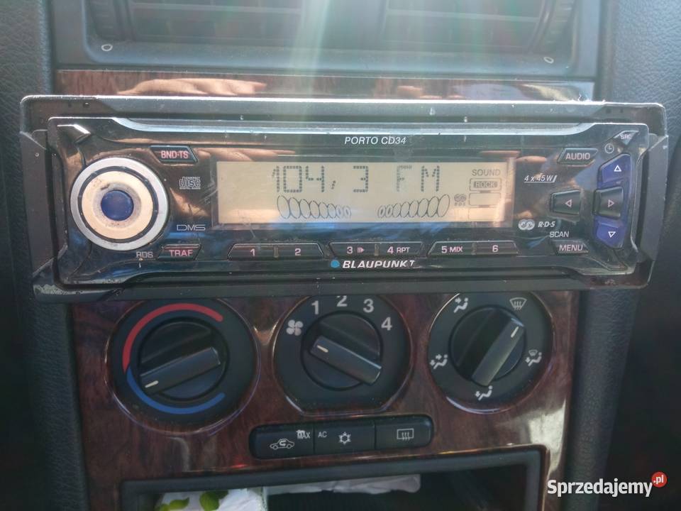 Radio samochodowe Blaupunkt CD34 4x45 Wat RDS CD kujawsko-pomorskie Posługowo