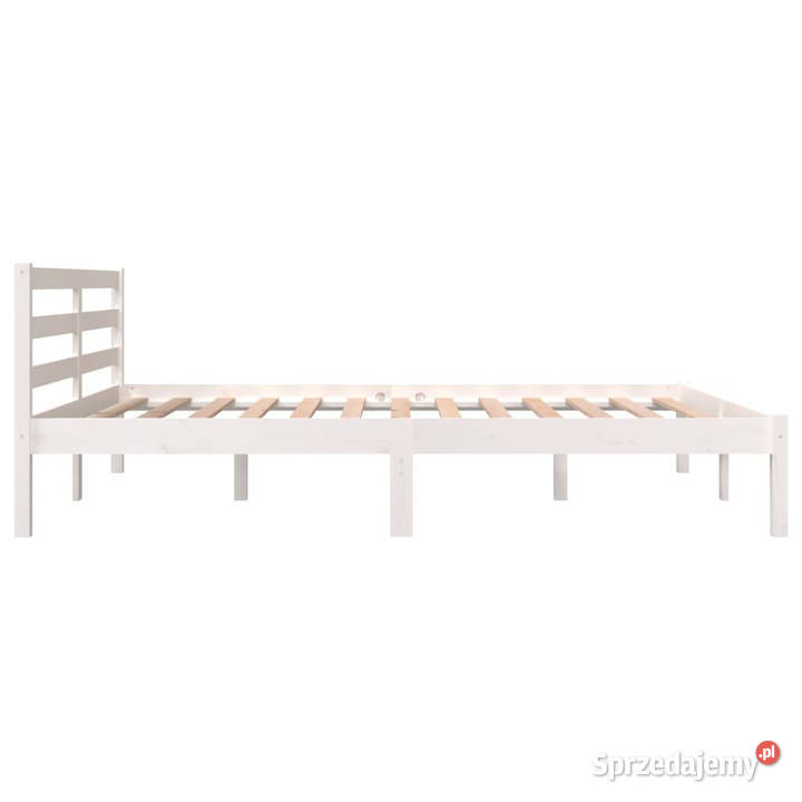 Rama łóżka biała lite drewno sosnowe 150x200 Warszawa