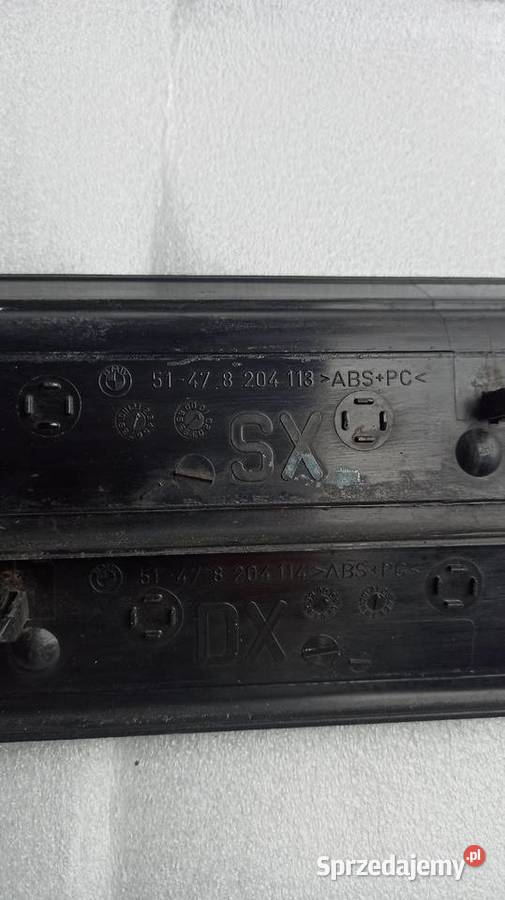 Nakładka Listwa Bmw e46 Coupe Cabrio progowe Dębica sprzedam
