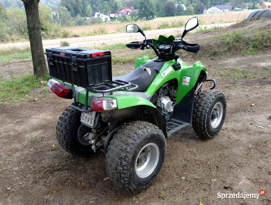 Quad SYM TrackRunner 200 zarejestrowany kat B Krosno