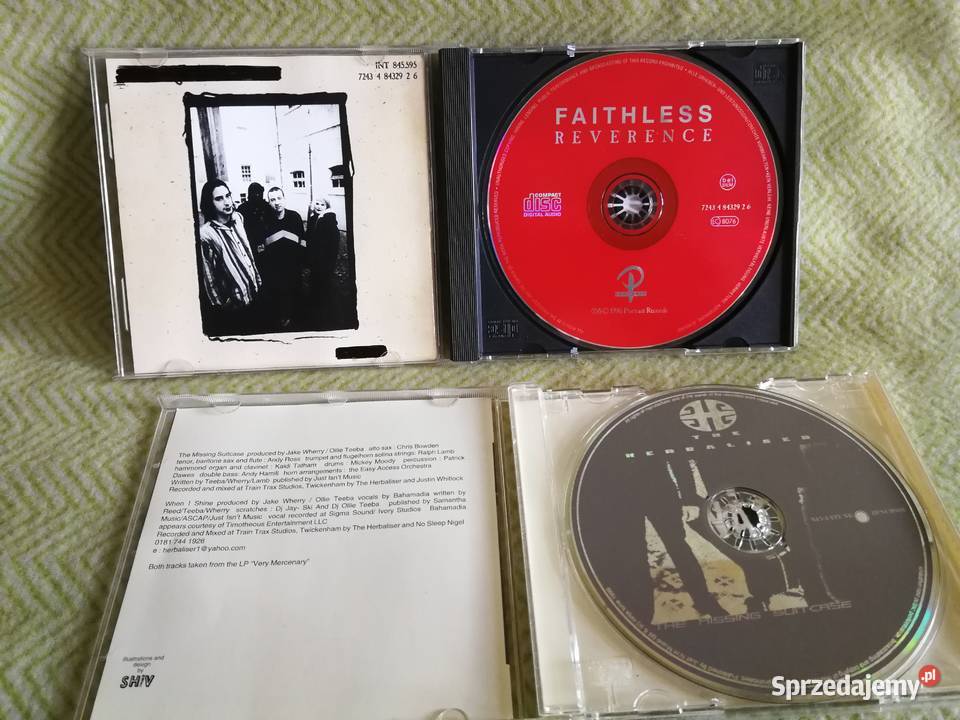Portishead Faithless The Herbaliser Zestaw 4x CD Szczecin