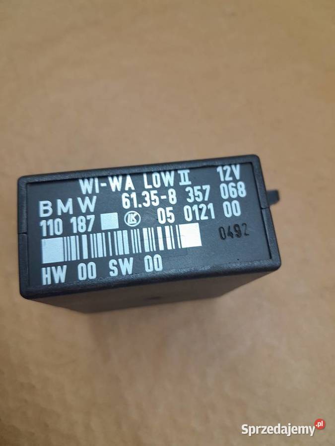 BMW 3 E36 sterownik moduł wycieraczek 8357068 Tomaszów Mazowiecki