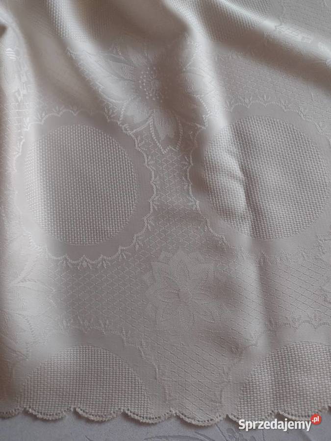 Ekskluzywny jedwabny obrus plamoodporny z Kraków sprzedam