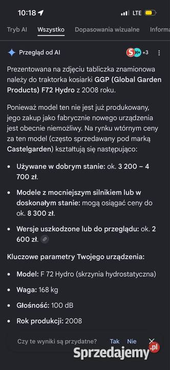 kosiarkotraktor lubuskie
