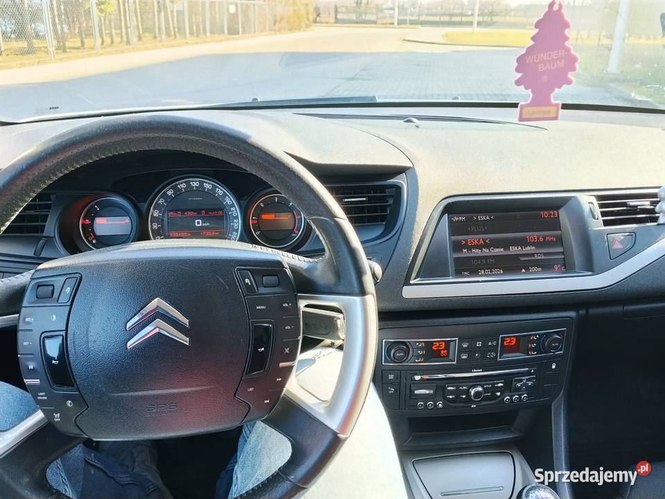 Citroen C5 2011 20 HDi Salon Polska elektryczne lusterka Świdnik