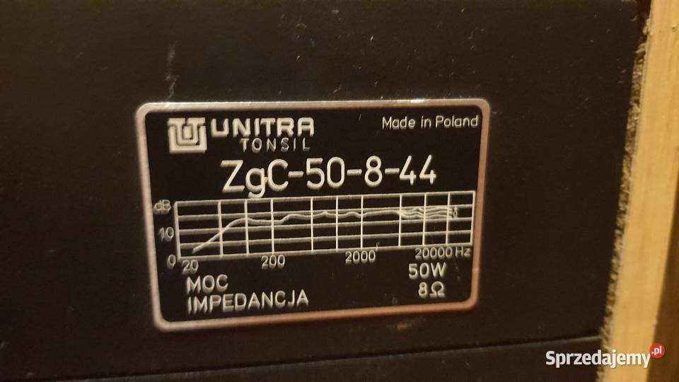 Głośniki kolumny głośnikowe Unitra Tonsil ZGC Lublin
