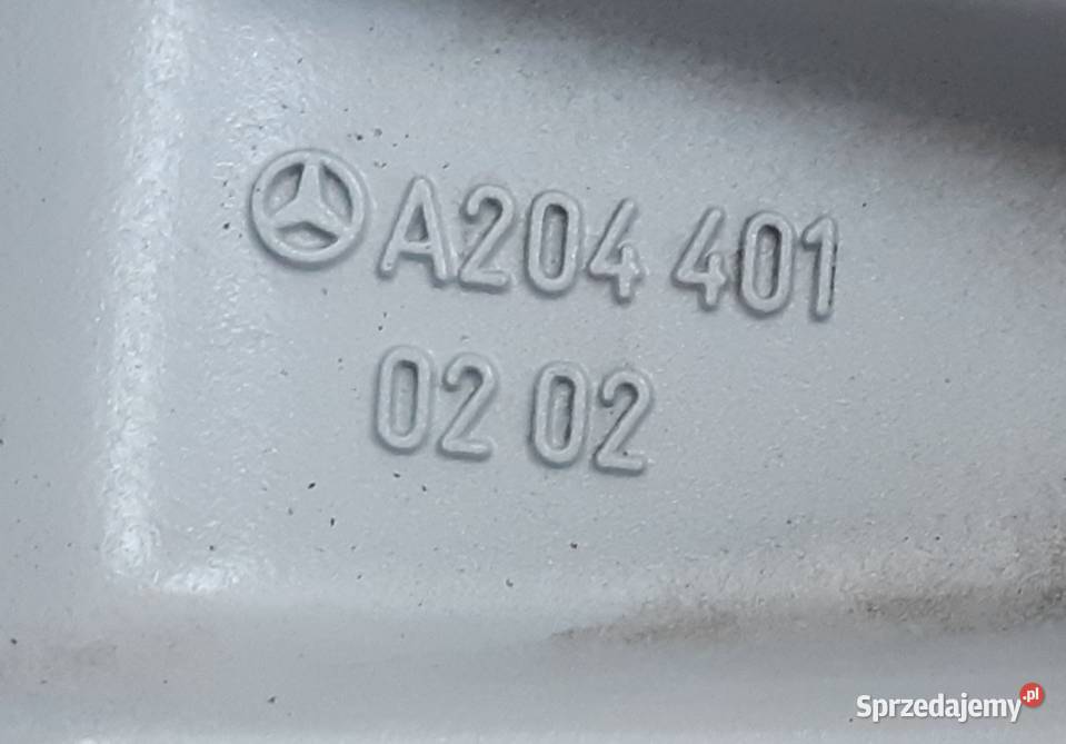FELGA MERCEDES W204 75x16 ET53 A2044010202 Mielęcin
