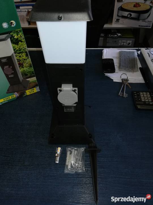 Lampa zewnętrzna podłogowa Żarówka LED E14 15 W