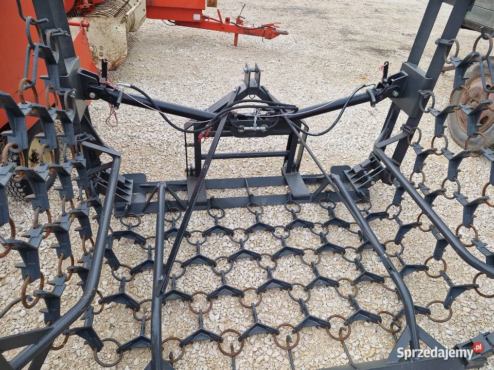 Włóka Łąkowa Połowa Metal Technik 5m 2 siłowniki