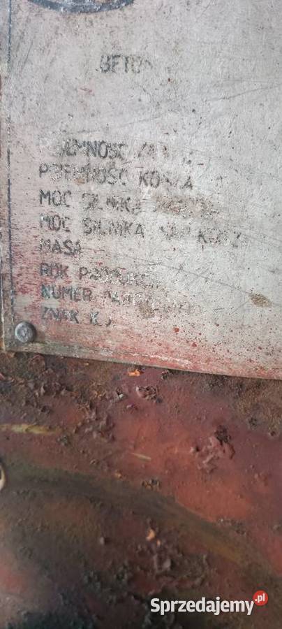 Betoniarka 450 Kokczyn Drugi