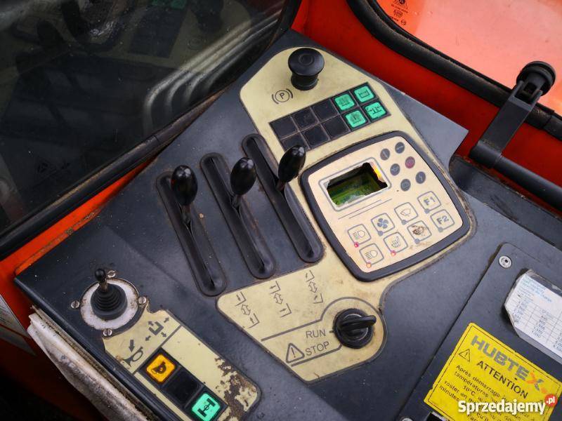 boczny wózek widłowy Hubtex 4way wielokierunkowy