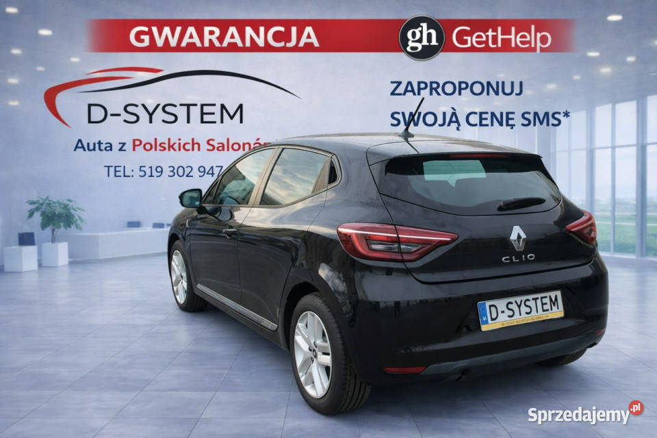 Renault Clio 2021 Salon Polska 1Właściciel LPG Białystok sprzedam