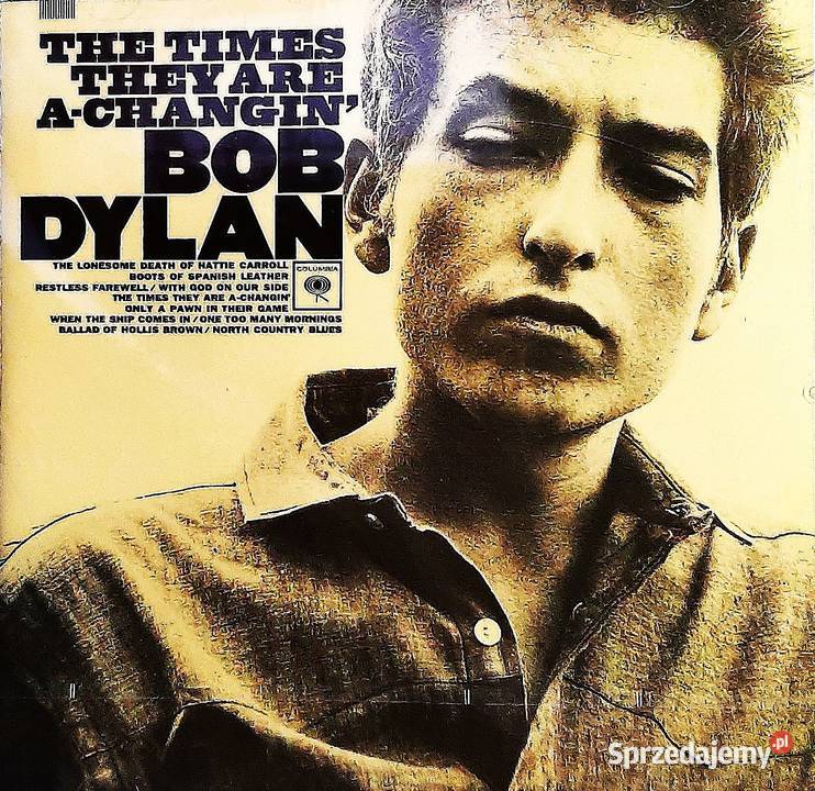 Album CD Bob Dylan The Times They Are A Chngin Poznań