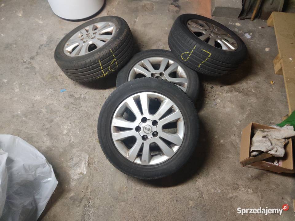 Felgi aluminiowe z oponami 16 OPEl Poznań