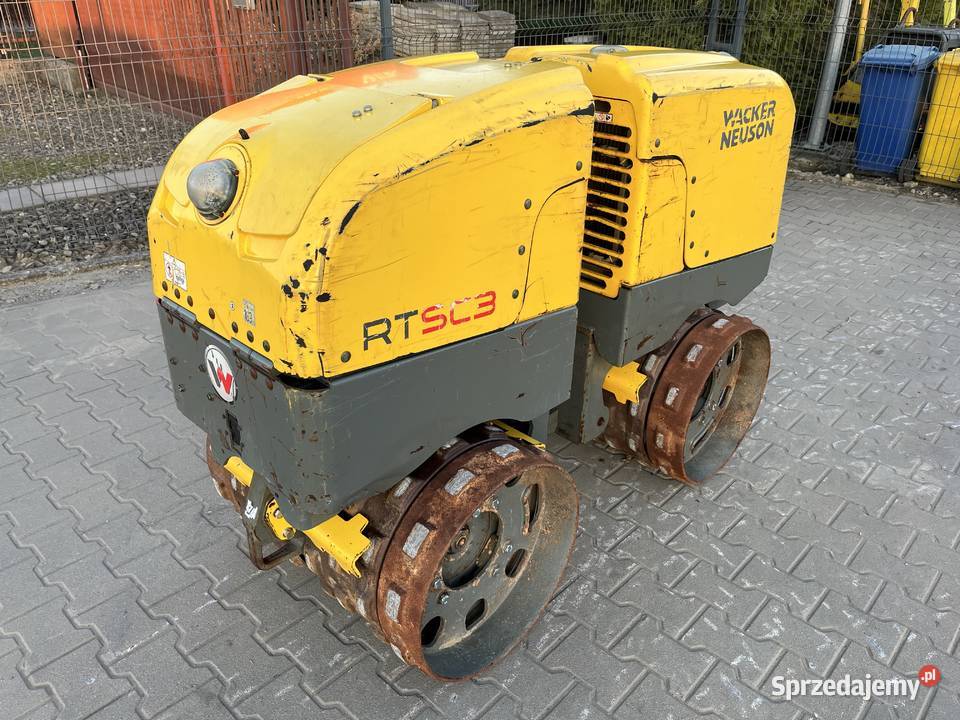 Walec kołkowy okołkowany Wacker Neuson RT 82 SC3 Nowy Sącz
