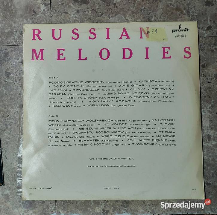 27 28 2x Płyta winylowa Jesienny Sen i Russian 2 płyty Tczew