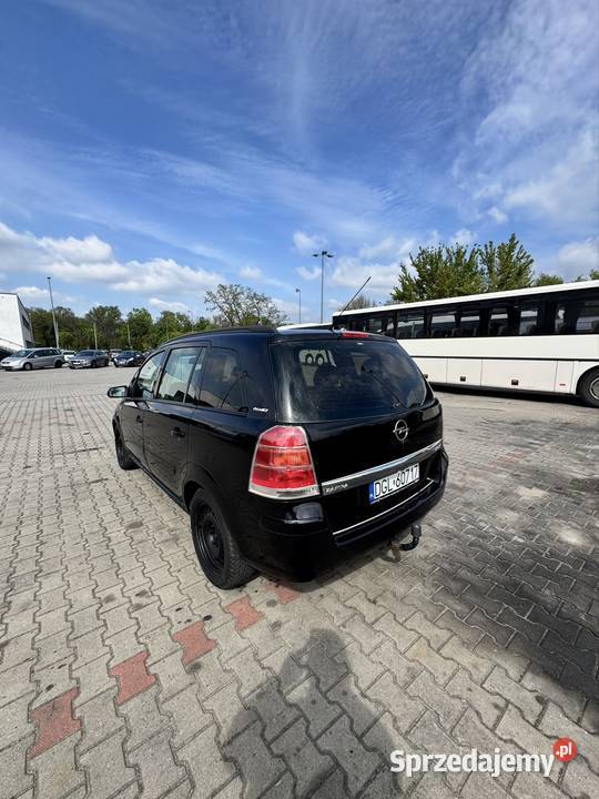 Opel Zafira B 2006 19 DCI 6 biegów Klima granatowy Głogów sprzedam