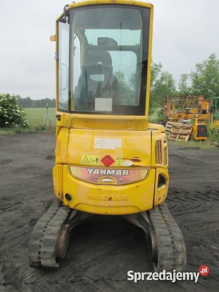 Minikoparka gąsienicowa Yanmar VIO204 uszkodzona Motoryzacja wielkopolskie Pleszew
