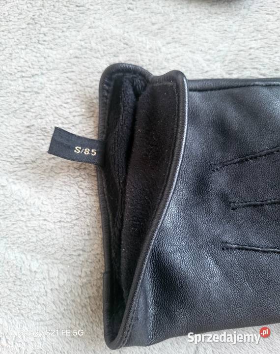 Klasyczna kurtka skórzana męska Massimo Dutti L Rozmiar L Częstochowa