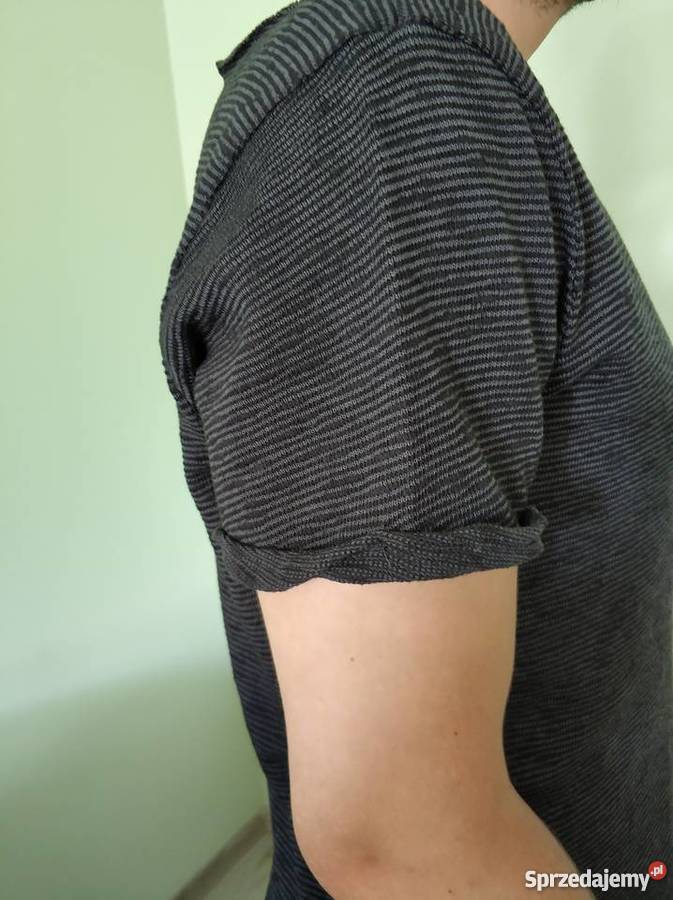 Tshirt szary melanż Review szary/srebrny Częstochowa