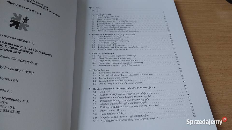 Ciągi rekurencyjne Andrzej Nowicki Podróże Gdańsk