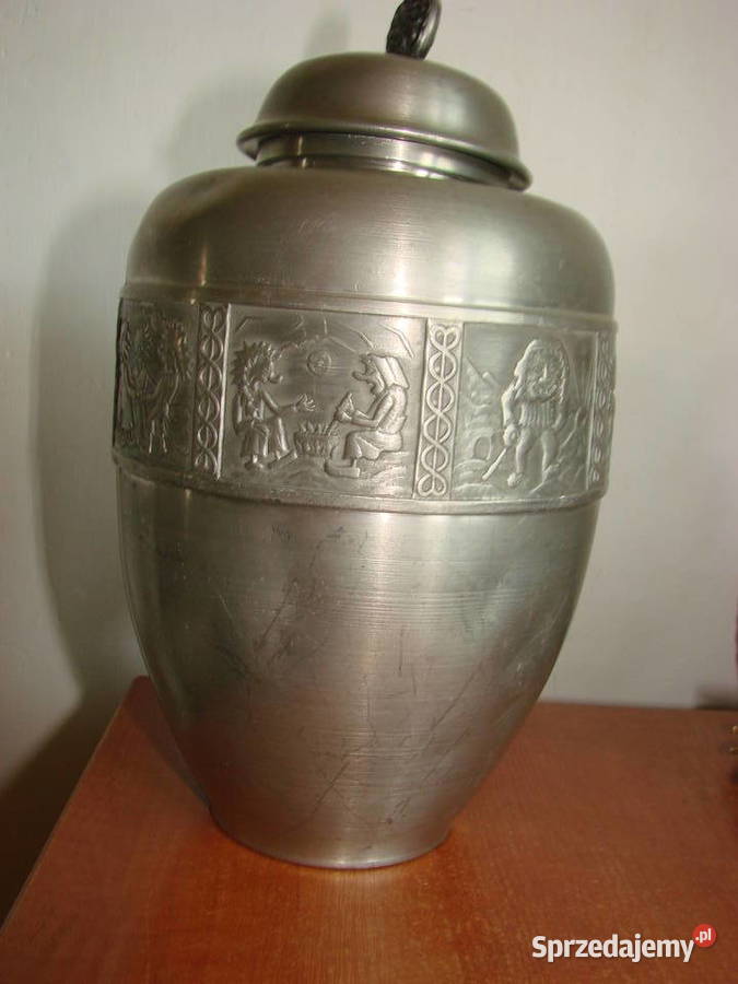 Dovre Norsk Tinn cynowa puszka Pruszcz Gdański