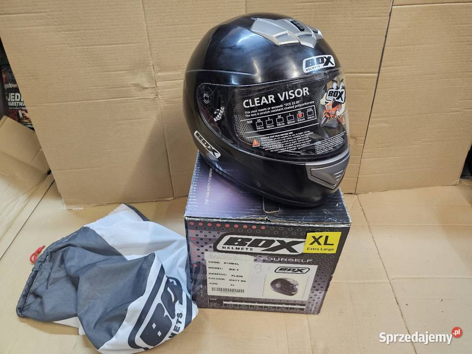 Kask motocyklowy XL BDX powystawowy nieużywany Jelenia Góra