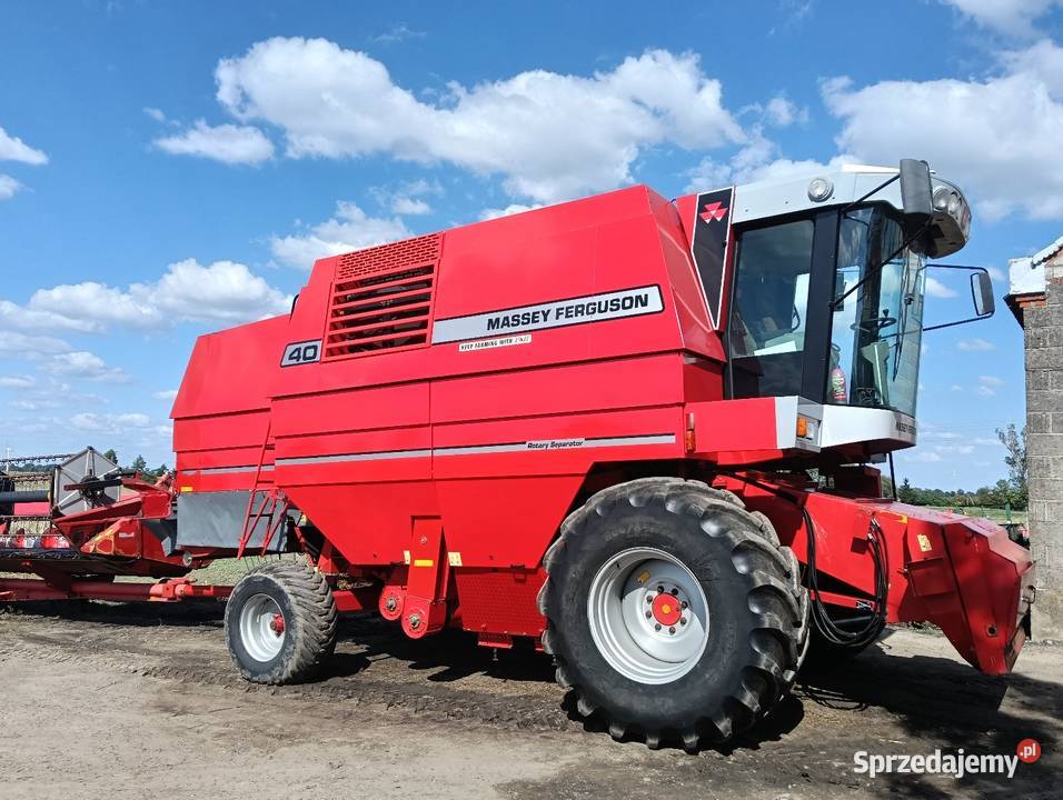 Kombajn zbożowy Massey Ferguson 40 RS stan Czujniki strat ziarna Włocławek