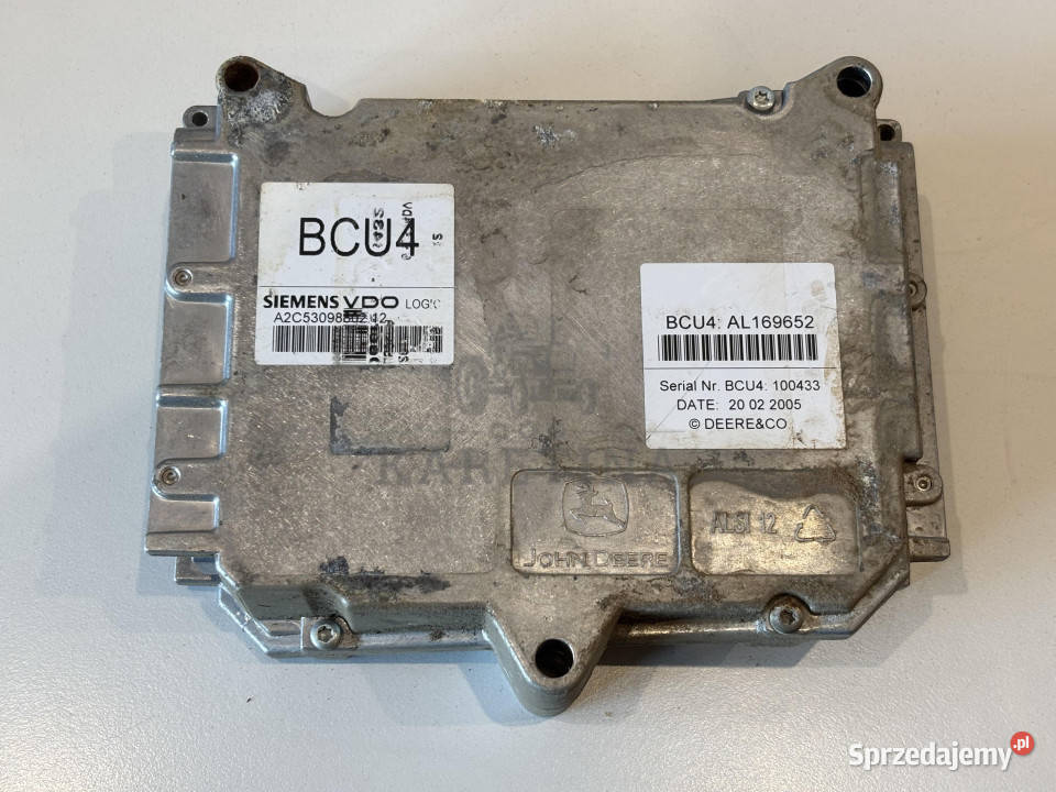 John Deere 6920 Moduł Sterownik UIC3 PLC3 Pozostałe Jastrzębniki