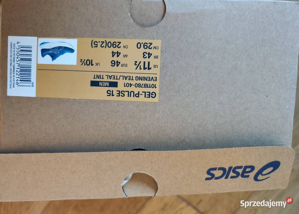Buty Asics Gel Pulse 15 rozmiar 46 małopolskie Będkowice