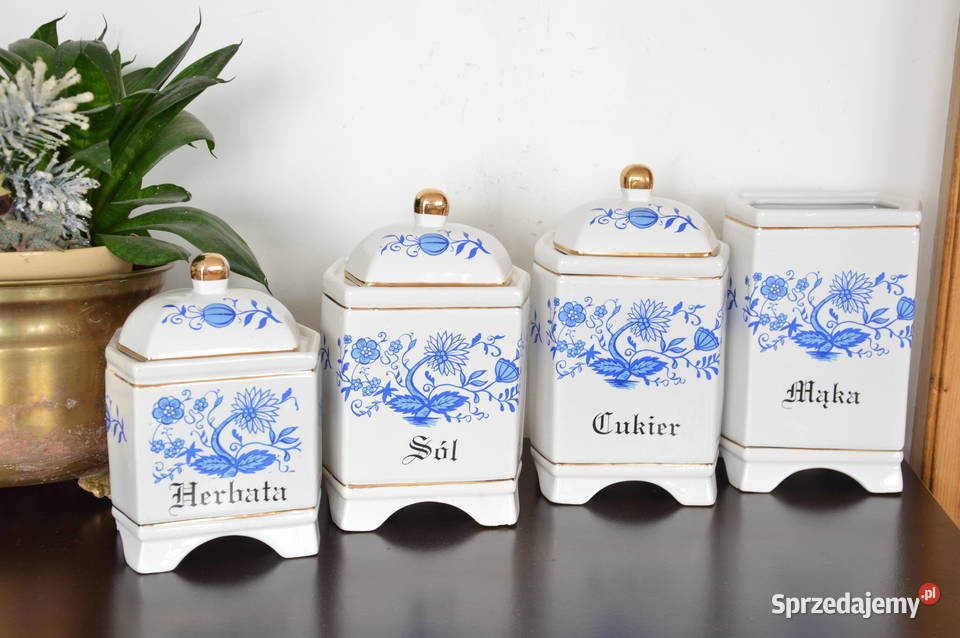 piękne pojemniki na przyprawy ceramika Chodzież śląskie Jastrzębie-Zdrój